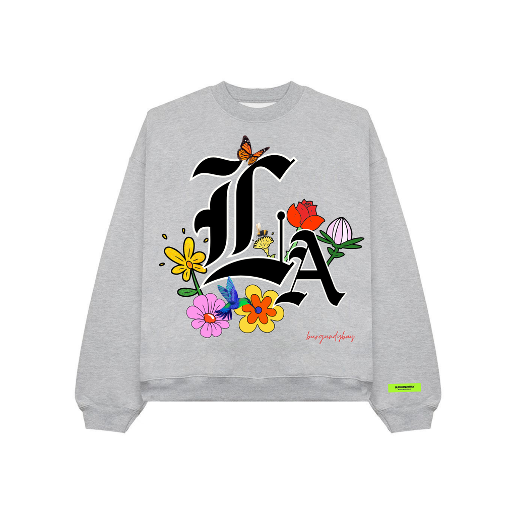 Los Angeles Floral Sweatshirt