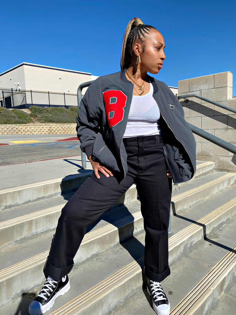 The Bomber Track Jacket